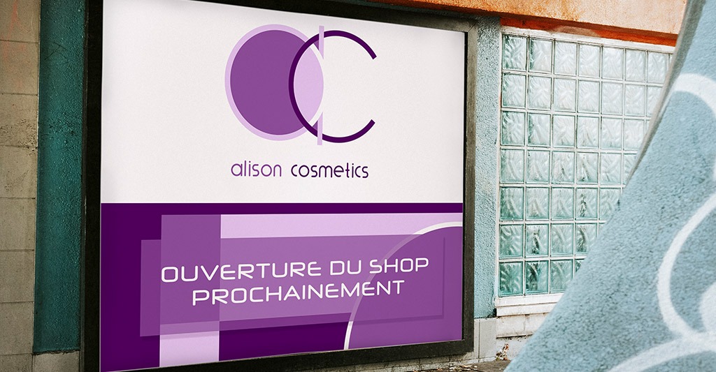 Affiche Alison Cosmetics